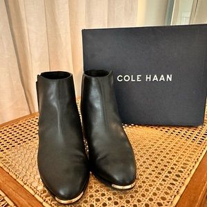 Cole Haan Black Ankle Boots